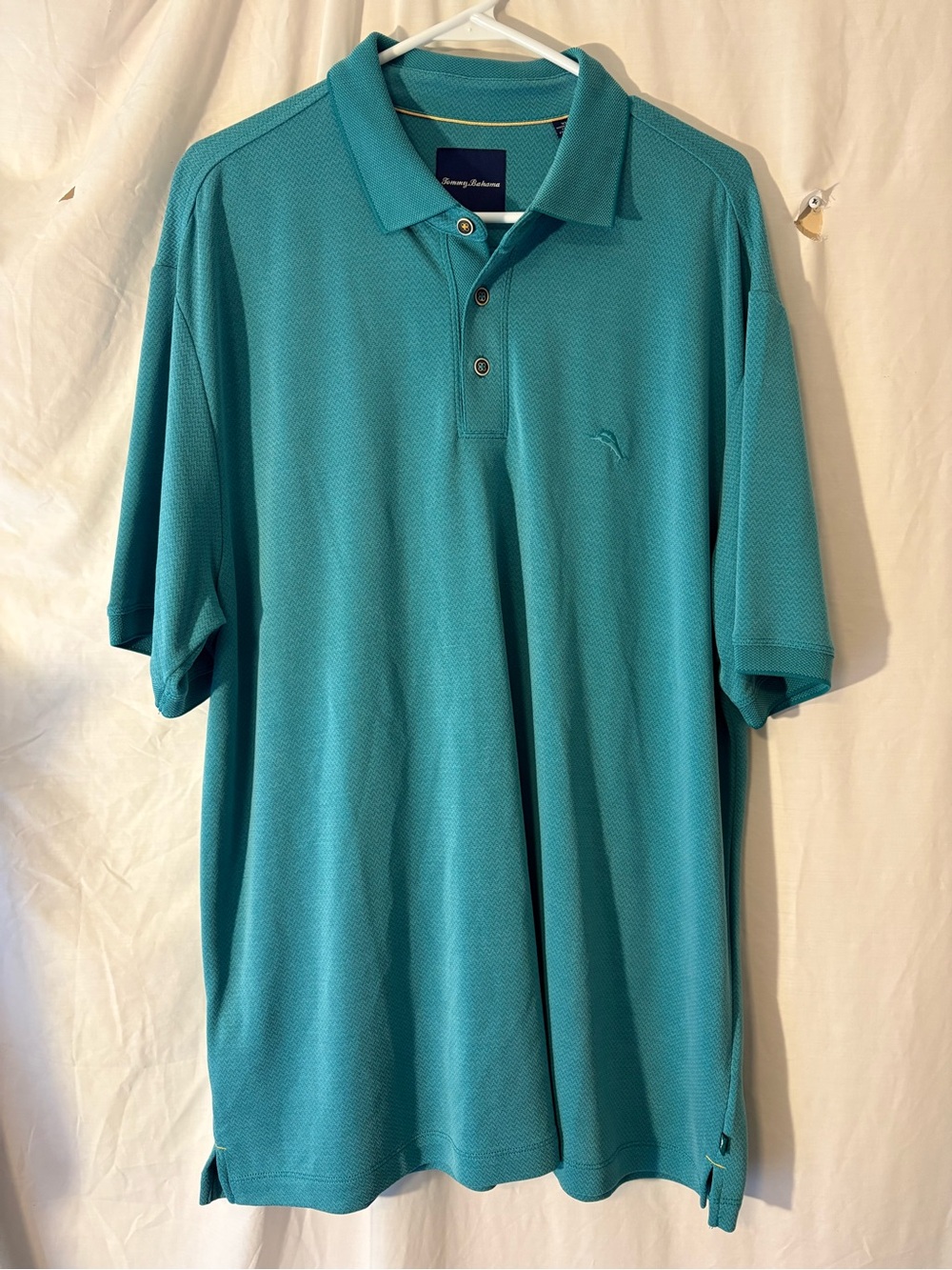 Tommy Bahama Teal Green Polo Shirt